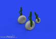 Eduard Accessories 648879 - 1:48 Do 335A wheels 1/48 TAMIYA