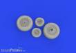 Eduard Accessories 648882 - 1:48 F-4E wheels 1/48 MENG