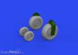 Eduard Accessories 648882 - 1:48 F-4E wheels 1/48 MENG