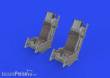 Eduard Accessories 648893 - 1:48 F-16D ejection seats PRINT 1/48 KINETIC