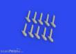 Eduard Accessories 648894 - 1:48 Bf 109 balance weights PRINT 1/48 EDUARD