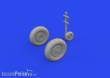 Eduard Accessories 648914 - 1:48 Bf 109K-4 wheels 1/48 EDUARD