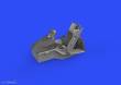 Eduard Accessories 648971 - 1:48 F-16C Block 42 from 2006 cockpit PRINT 1/48 KINETIC