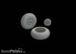 Eduard Accessories 648990 - P-51B/C wheels diamond tread 2 EDUARD