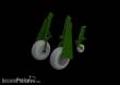 Eduard Accessories 648991 - P-51B/C wheels block tread 2 EDUARD