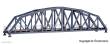 Kibri 39700 - Spur H0 Stahlbogenbrücke, eingleisig