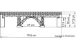 Kibri 39704 - Spur H0 Stahlträger-Viadukt Müngstertal, eingleisig