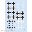 Eduard Accessories D72049 - Bf 109G Balkenkreuze
