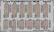 Eduard Accessories 73036 - Seatbelts RAF early STEEL in 1:72