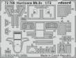 Eduard Accessories 73708 - Hurricane Mk.IIc for Arma Hobby in 1:72