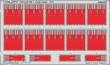 Eduard Accessories 73834 - Chinook HC.1 cargo seats AIRFIX