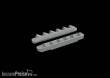 Eduard Accessories 674051 - P-51B/C exhausts w/ fairings LööKplus for Arma Hobby