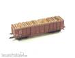 Modellbahn Engl 400033 - Holzstammladung 1, lang