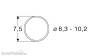 Roco 40068 - Haftringsatz Gleichstrom