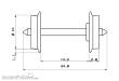 Roco 40177 - DC-NEM-Normradsatz