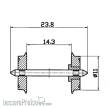 Roco 40182 - DC-NEM-Normradsatz