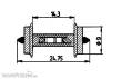 Roco 40187 - Widerstands-Radsatz