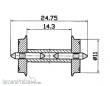 Roco 40192 - DC-NEM-Normradsatz
