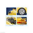 Jamara 402855 - CaDA RUF CTR 1:20 gelb,2,4GHz