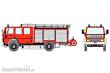 Loewe 4032 - FORD CARGO 1520 - LF 16 - Berufsfeuerwehr Köln - H0