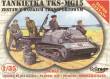 Mirage Hobby 35515 - Tankette TKS/MG 15 mit Universal Transportanhänger