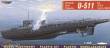 Mirage Hobby 40042 - Deutsches U-Boot U 511 Typ IX B Turm I und WG42 in 1:400