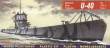 Mirage Hobby 40045 - Deutsches U-Boot U 40 Typ IX A Turm I in 1:400