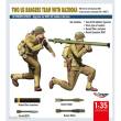 Mirage Hobby 350002 - TWO US RANGERS TEAM WITH BAZOOKA