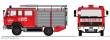 Loewe 4061 - MERCEDES BENZ 917 (LN2) - LF 8/6 - Fw. Aachen, CBRN-Zug - H0