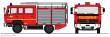Loewe 4069 - MERCEDES BENZ 917 (LN2) - LF 8/6 - Fw. Stadt Stolberg - H0