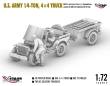 Mirage Hobby 720012 - U.S. ARMY 1?4?TON, 4×4 TRUCK