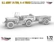 Mirage Hobby 720012 - U.S. ARMY 1?4?TON, 4×4 TRUCK