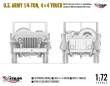 Mirage Hobby 720012 - U.S. ARMY 1?4?TON, 4×4 TRUCK