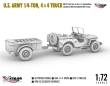 Mirage Hobby 720012 - U.S. ARMY 1?4?TON, 4×4 TRUCK