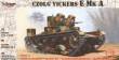 Mirage Hobby 726003 - Leichter Panzer Vickers E Mk A in 1:72
