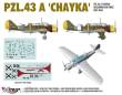 Mirage Hobby 481404 - PZL.43 A CHAYKA Bulgarian Air Force 1941-1944 in 1:48