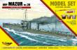 Mirage Hobby 840061 - ORP´MAZUR´1935(Training Ship)(Model Set) in 1:400