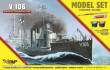 Mirage Hobby 840064 - V 106 German WWI Torpedo Ship(Model Set in 1:400
