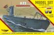 Mirage Hobby 840066 - U23 (German Submarine WWII TypeIIB(Model (Model Set) in 1:400