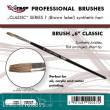 Mirage Hobby 100047 - MIRAGE BRUSH FLAT HIGH QUALITY CLASSIC SERIES 1 size 6