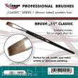 Mirage Hobby 100052 - MIRAGE BRUSH FLAT HIGH QUALITY CLASSIC SERIES 1 size 11