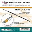 Mirage Hobby 100056 - MIRAGE BRUSH FLAT HIGH QUALITY CLASSIC SERIES 2 size 3