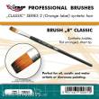 Mirage Hobby 100061 - MIRAGE BRUSH FLAT HIGH QUALITY CLASSIC SERIES 2 size 8