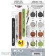 Mirage Hobby 100066 - MIRAGE SANDING STICK OPTIMAL SET [4pcs/8 STAGES]