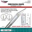Mirage Hobby 100067 - MIRAGE Precision Knife + 5 blades (SILVER)