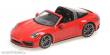 Minichamps 410061060 - PORSCHE 911 (992) TARGA 4 GTS - 2022 - RED