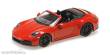 Minichamps 410064130 - PORSCHE 911 (992.2) CARRERA GTS CABRIOLET - 2024 - RED