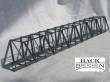 Hack Brücken 41100 - Lange Kastenbrücke 25cm, grau - Typ KZ25
