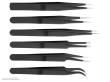 Schönwitz 41256 - Pinzetten Set Sortiment - 6 teilig - rostfreier Edelstahl - 110mm - 125mm