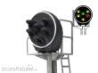 MAFEN 413222 - N I SNCF - Signal Disktyp 6-Lichter (4 Gelbe, 1 Vert, 1 Rot)